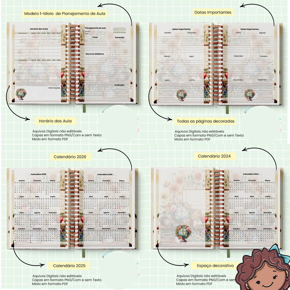 Arquivo Digital Caderno Planejamento #2863
