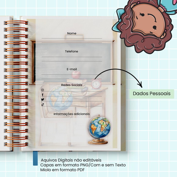 Arquivo Digital Caderno Professor #2861