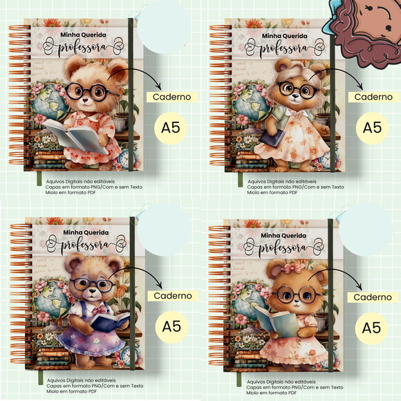 Arquivo Digital Caderno Professora #2862