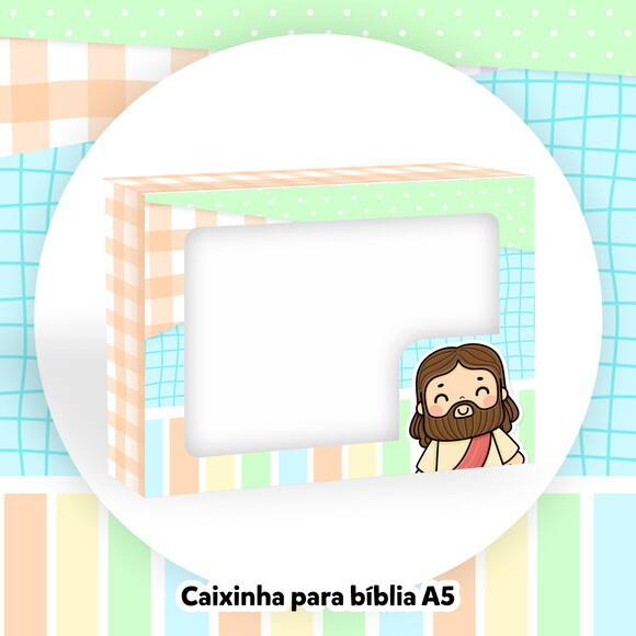 Arquivo Digital Caixinhas Bíblia Infantil #3036