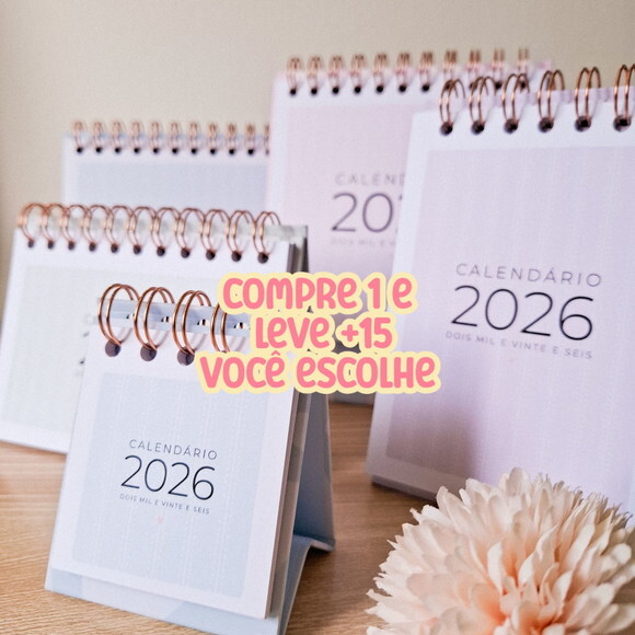Arquivo Digital Calendário 2026 #7332
