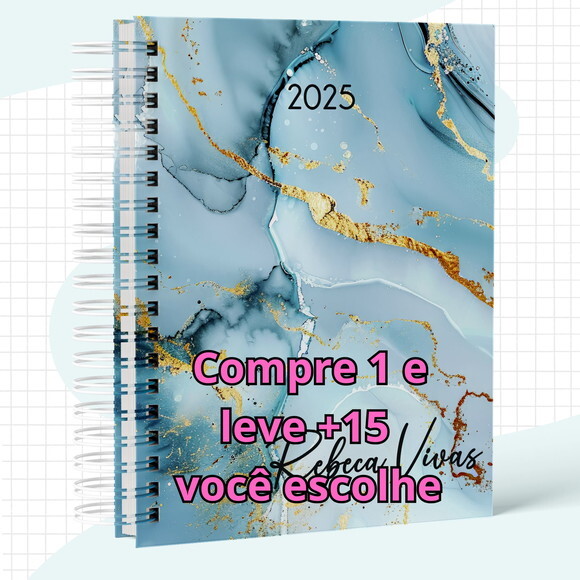 Arquivo Digital Capa Agenda Clean 2025 #5714