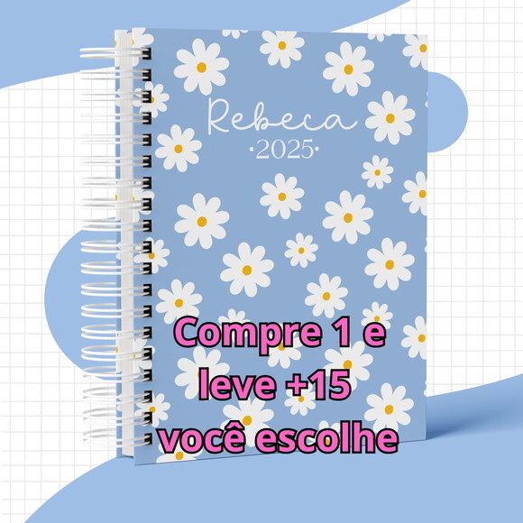 Arquivo Digital Capa Agenda Floral 2025 #5710