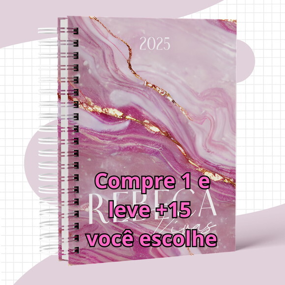 Arquivo Digital Capa Agenda Clean 2025 #5733