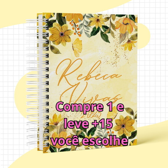 Arquivo Digital Capa Agenda Floral 2025 #5727