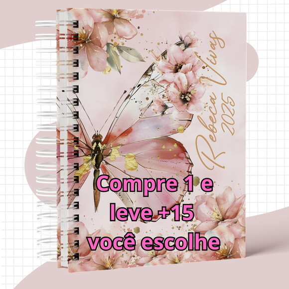 Arquivo Digital Capa Agenda Floral 2025 #5730