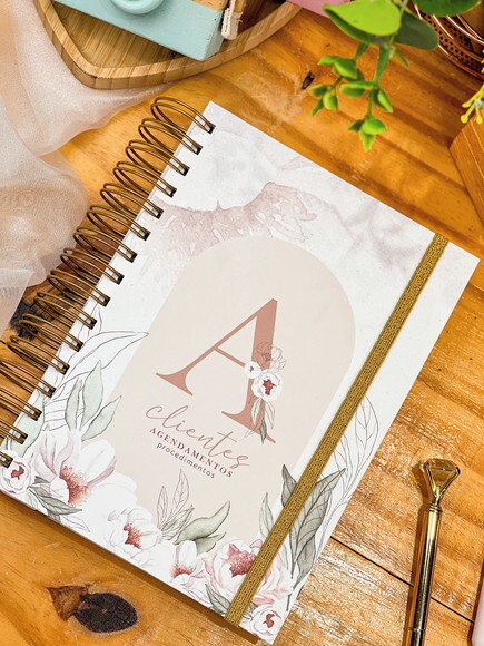 Arquivo Digital Capas Alfabeto Floral #3054