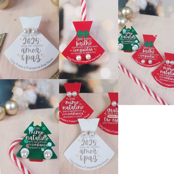 Arquivo Digital Cards Brinco Natal #5982