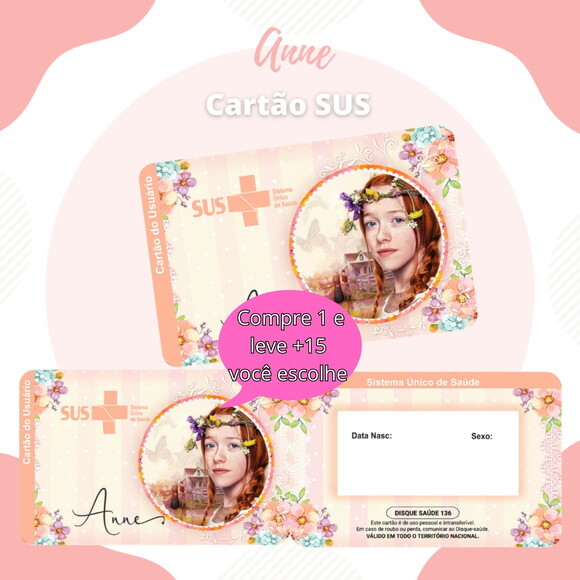 Arquivo Digital Cartão Sus Anne #1916