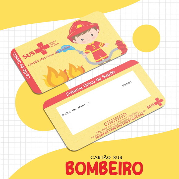 Arquivo Digital Cartão Sus Bombeiros #1650