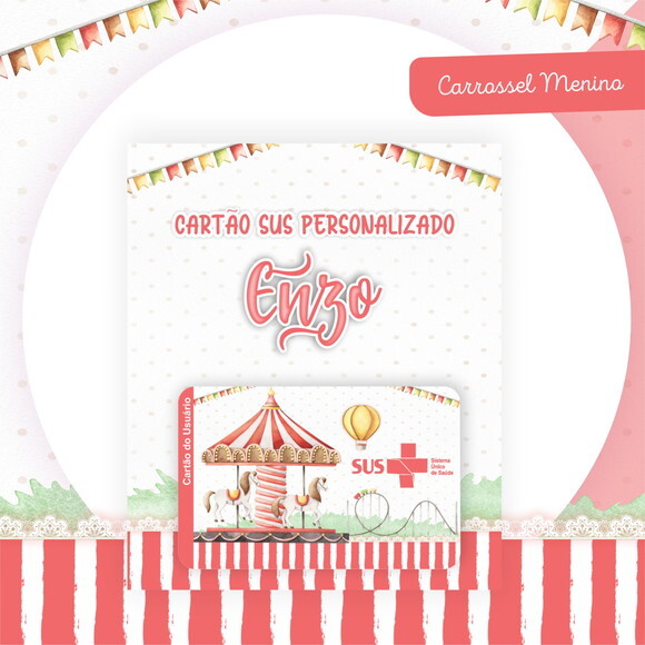 Arquivo Digital Cartão Sus Carrossel Menino #2511