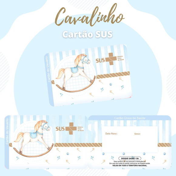 Arquivo Digital Cartão Sus Cavalinho #1921