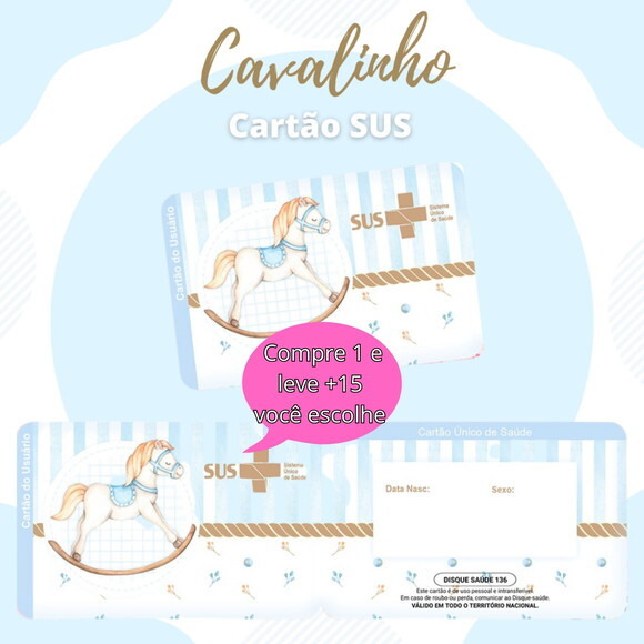Arquivo Digital Cartão Sus Cavalinho #1921