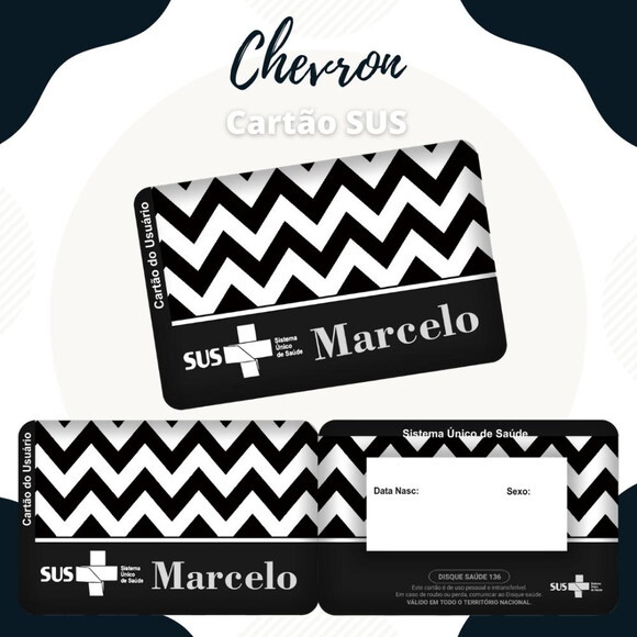 Arquivo Digital Cartão Sus Chevron #597