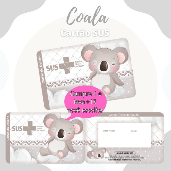 Arquivo Digital Cartão Sus Coala #565