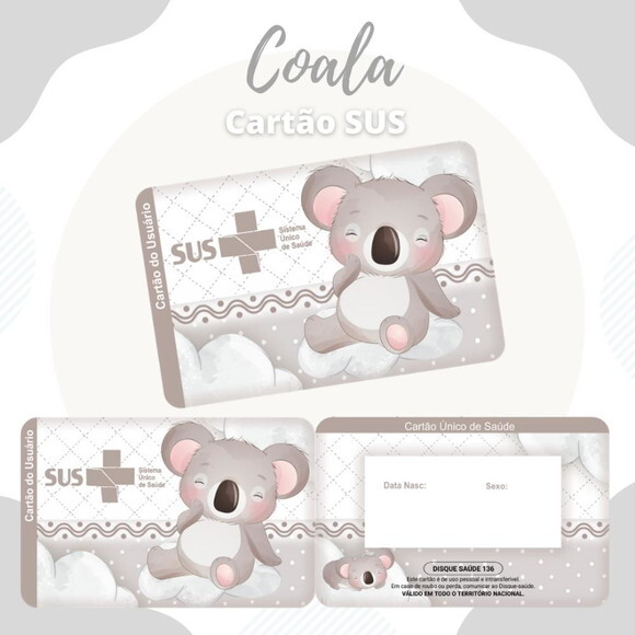 Arquivo Digital Cartão Sus Coala #565