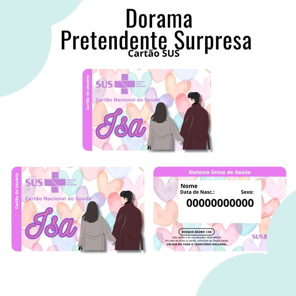 Arquivo Digital Cartão Sus Dorama Pretendente Surpresa #3062