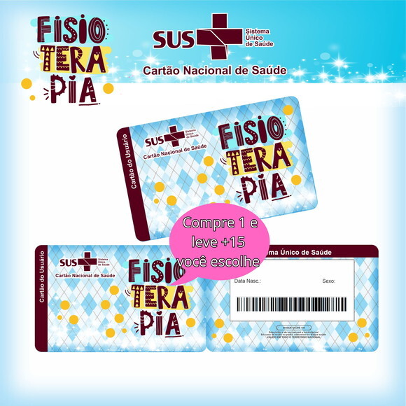 Arquivo Digital Cartão Sus Fisioterapia Masculino #2609
