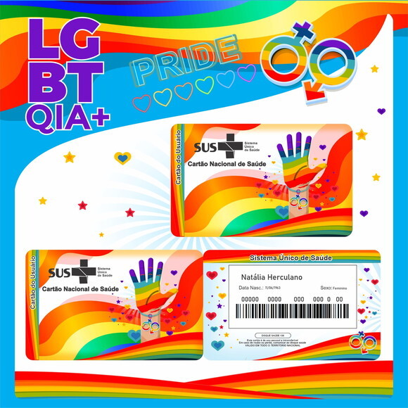 Arquivo Digital Cartão Sus Lgbt Pride #2599