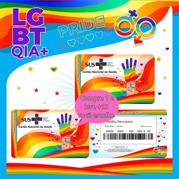 Arquivo Digital Cartão Sus Lgbt Pride #2599
