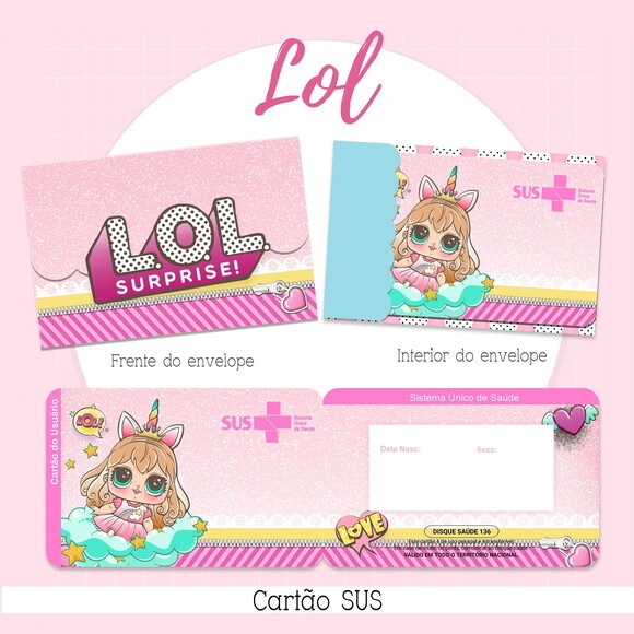 Arquivo Digital Cartão Sus Lol #2145