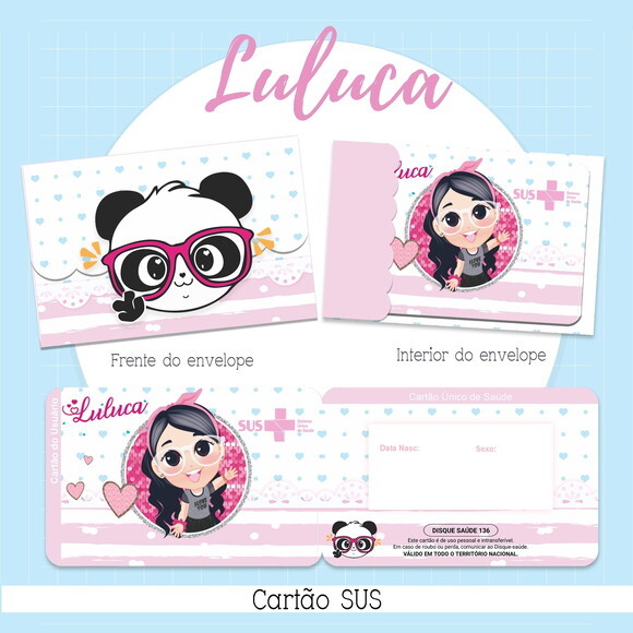 Arquivo Digital Cartão Sus Luluca #2146