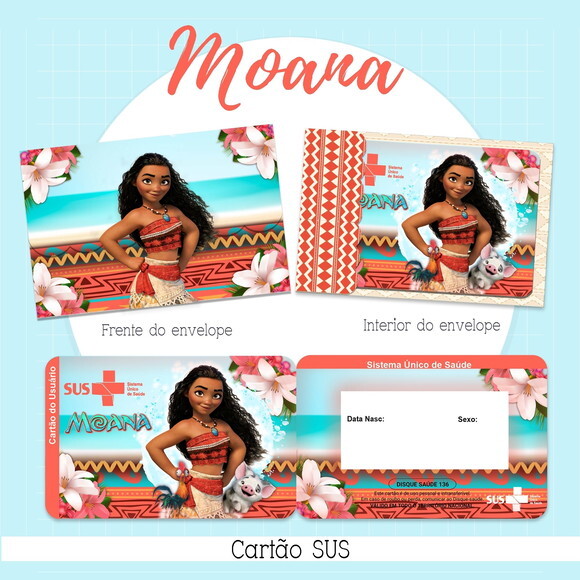 Arquivo Digital Cartão Sus Moana #2154