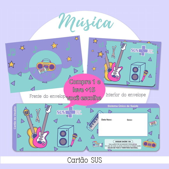 Arquivo Digital Cartão Sus Música #2156
