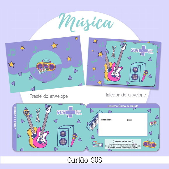 Arquivo Digital Cartão Sus Música #2156