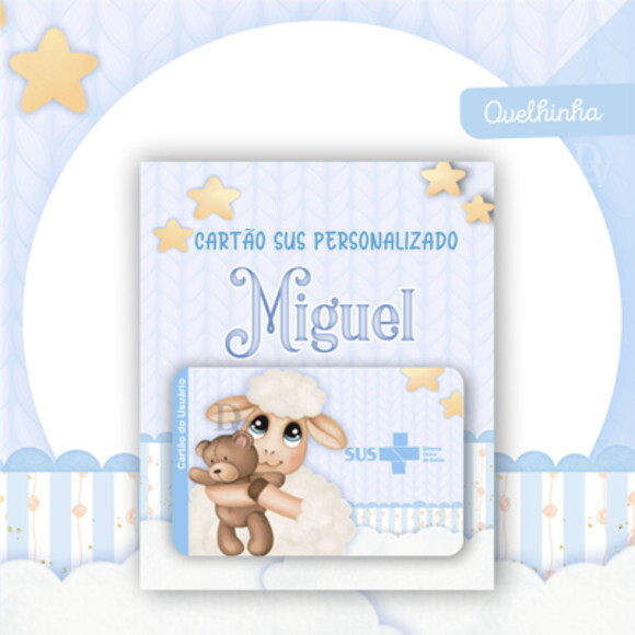 Arquivo Digital Cartão Sus Ovelhinha Menino #2504