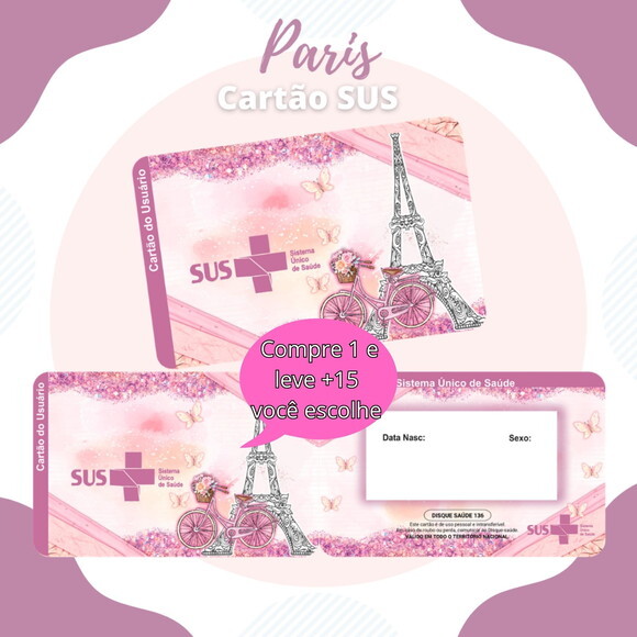 Arquivo Digital Cartão Sus Paris #1877