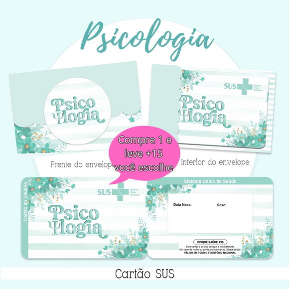 Arquivo Digital Cartão Sus Psicóloga #2166