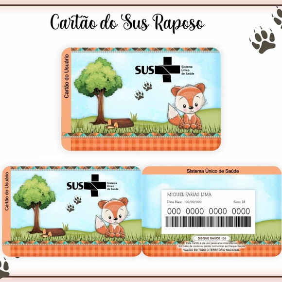 Arquivo Digital Cartão Sus Raposo #942