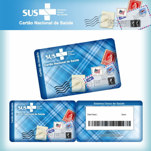 Arquivo Digital Cartão Sus Selos #2592