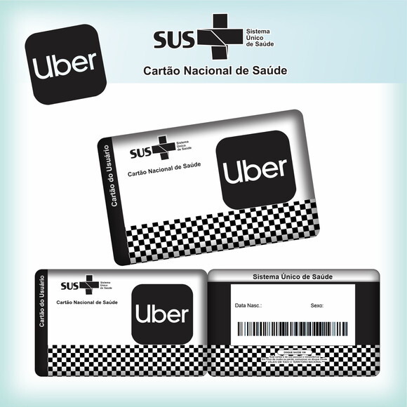 Arquivo Digital Cartão Sus Uber #2591