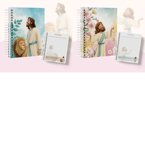 Arquivo Digital Combo 10 Cadernos Jesus #7239