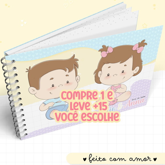 Arquivo Digital Combo Livros do Bebê Gêmeos #7369