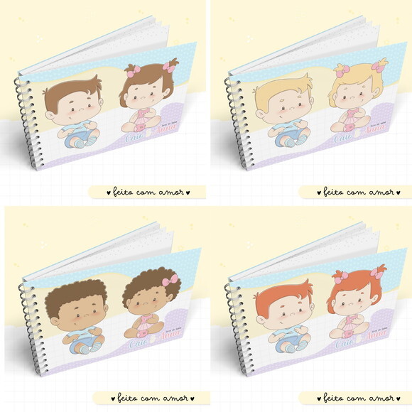 Arquivo Digital Combo Livros do Bebê Gêmeos #7369