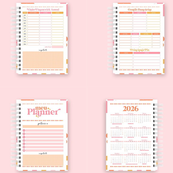 Arquivo Digital Combo Planners 2026 #7034