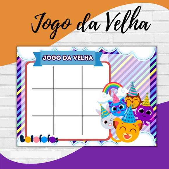 Arquivo Digital Jogo da Velha Bolofofo #3118