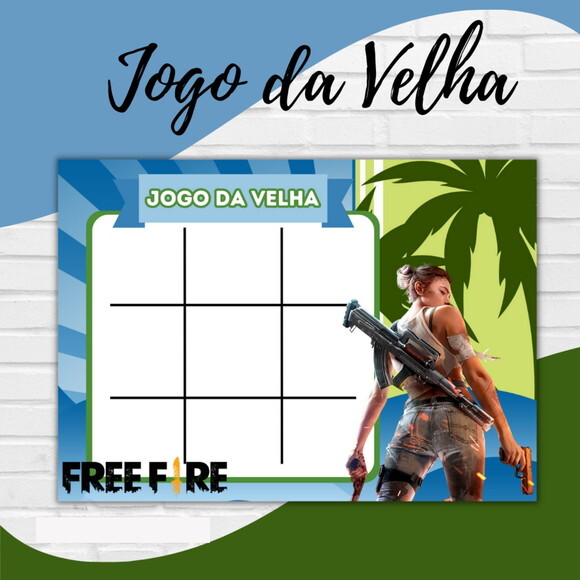 Arquivo Digital Jogo da Velha Free Fire #3097