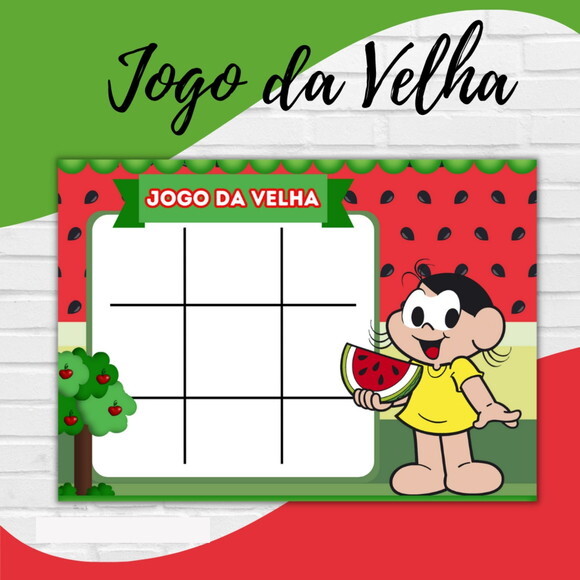 Arquivo Digital Jogo da Velha Magali #3099