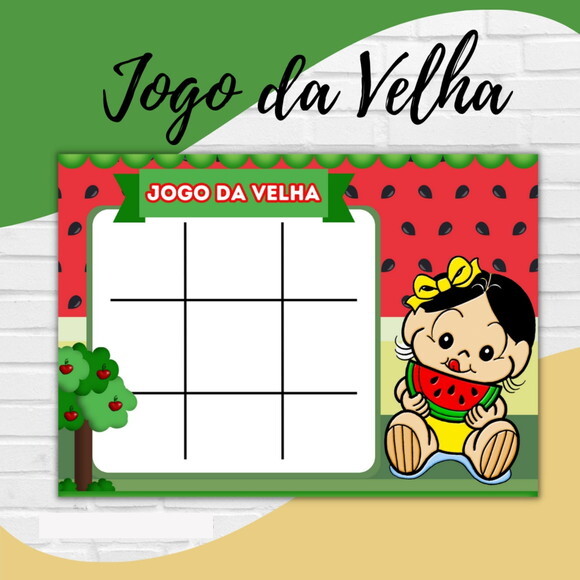 Arquivo Digital Jogo da Velha Magali Baby #2718