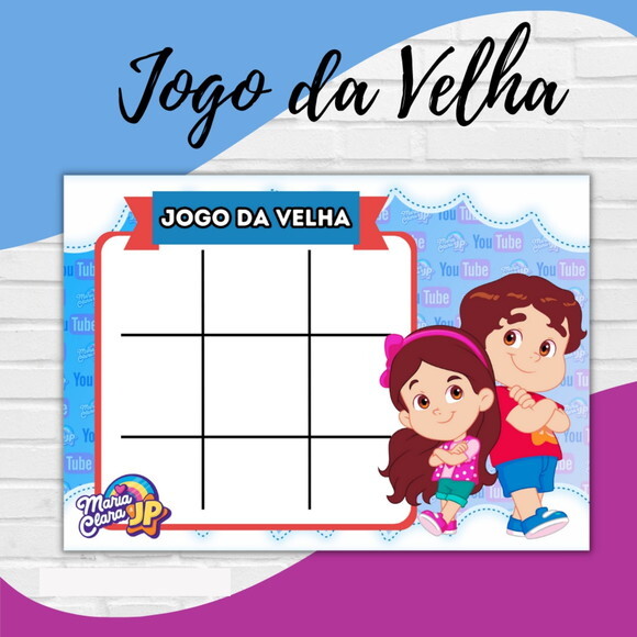 Arquivo Digital Jogo da Velha Maria Clara e Jp #3111