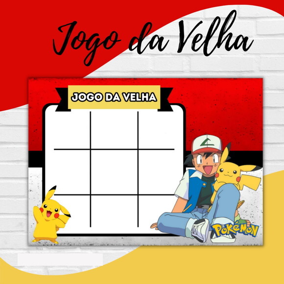Arquivo Digital Jogo da Velha Pokémon #3101