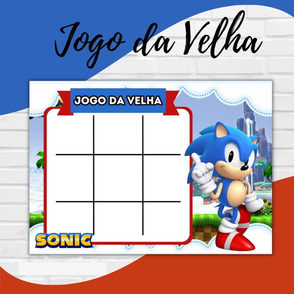 Arquivo Digital Jogo da Velha Sonic #3112