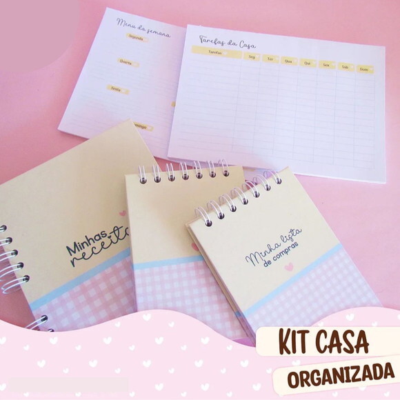 Arquivo Digital Kit Casa Organizada #2704