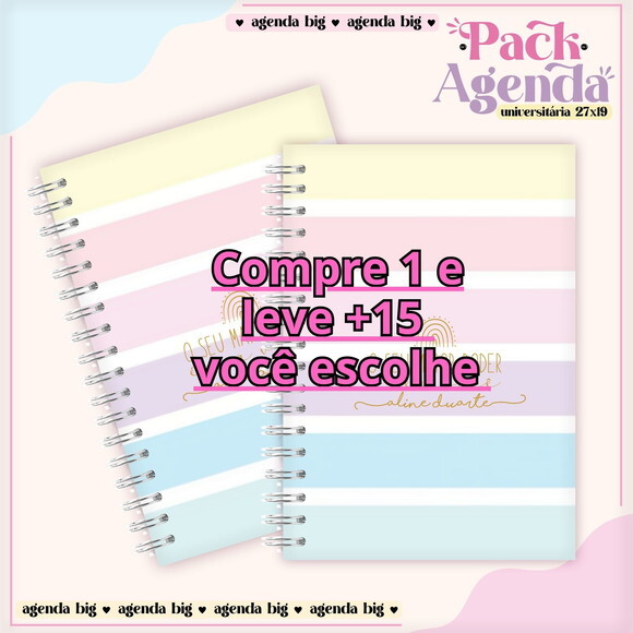Arquivo Digital Listrada Colorida Agenda 2025 #4245