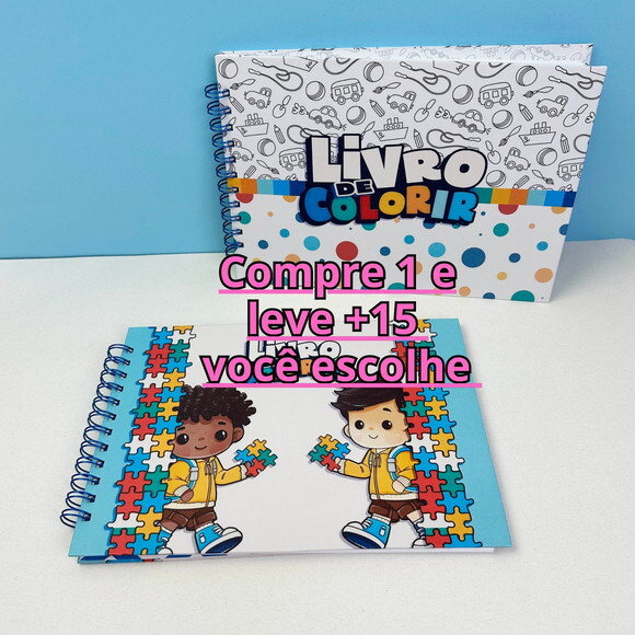 Arquivo Digital Little Boys - Livro de Colorir #2001