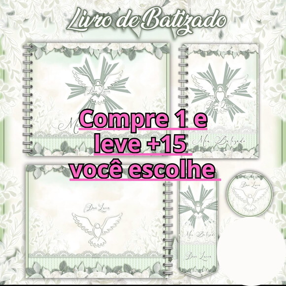 Arquivo Digital Livro Batizado e Caderno de Oração #1206